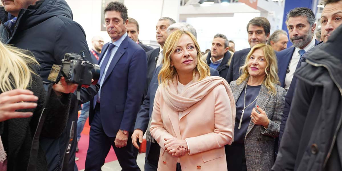 Giorgia Meloni incorona l’edizione record di Marca